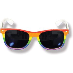 Rainbow Plastic Sunglasses- 1 pc.