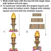 Beistle Tiki Torch Cupcake Stand Cake Holder Display, 15.25″ x 11.25″, Brown/Tan/Orange/Yellow(Tiki Torch Cupcake Stand – 1 Pack)