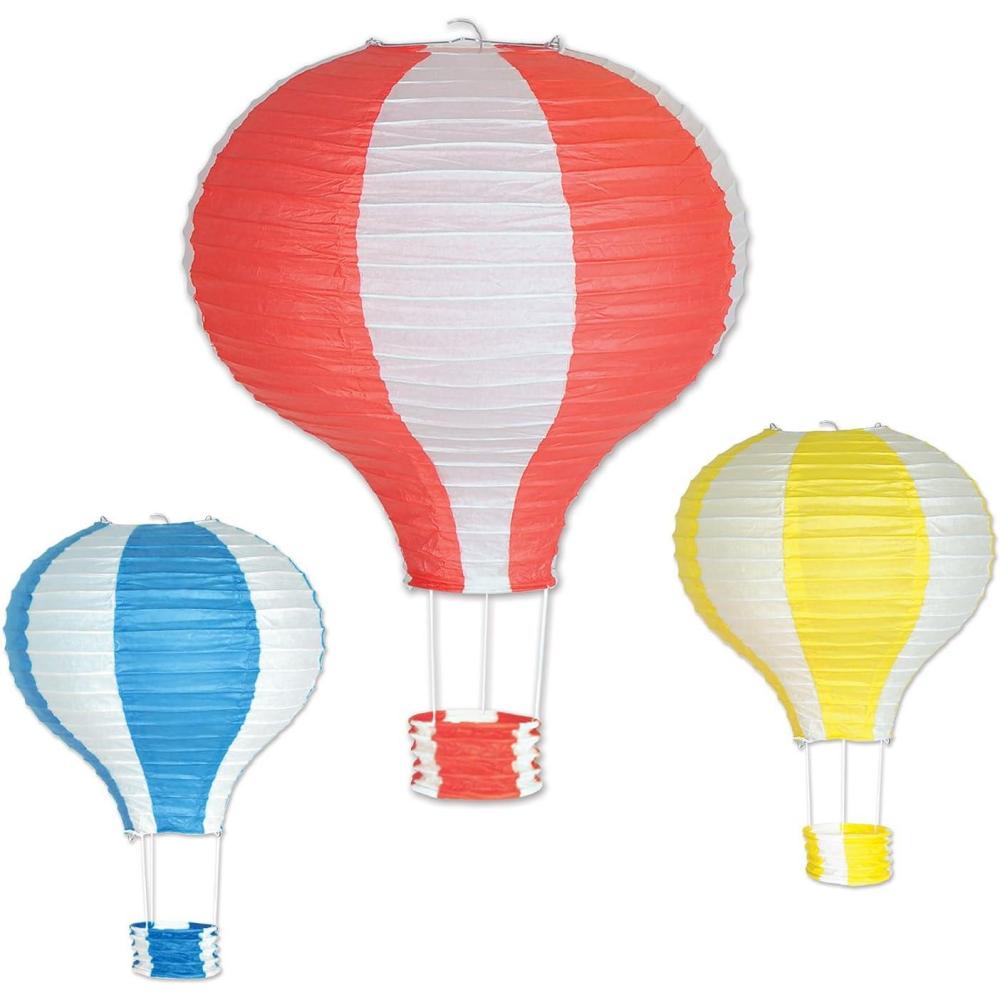 image:imageBeistle Hot Air Balloon Paper Lanterns