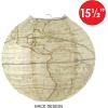 Beistle 3 Piece Bon Voyage Around The World Party Decorations Travel Themed Hanging Paper Lanterns