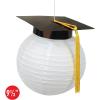 Beistle Grad Cap Paper Lanterns 4 Piece, 9.5″, Multicolored
