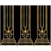 Beistle Roaring 20’s Party Decorations, Great 20’s Backdrop 4 Feet x 30 Feet