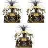 Beistle 3 Piece Roaring 20’s Decorations Centerpieces For Great Gatsby 1920’s Theme Party Supplies, Celebrating With You Since 1900