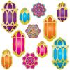 Beistle Foil Lantern & Mandala Cutouts