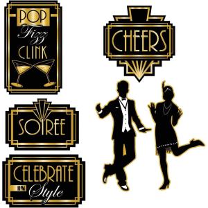 Great 20’s Cutouts