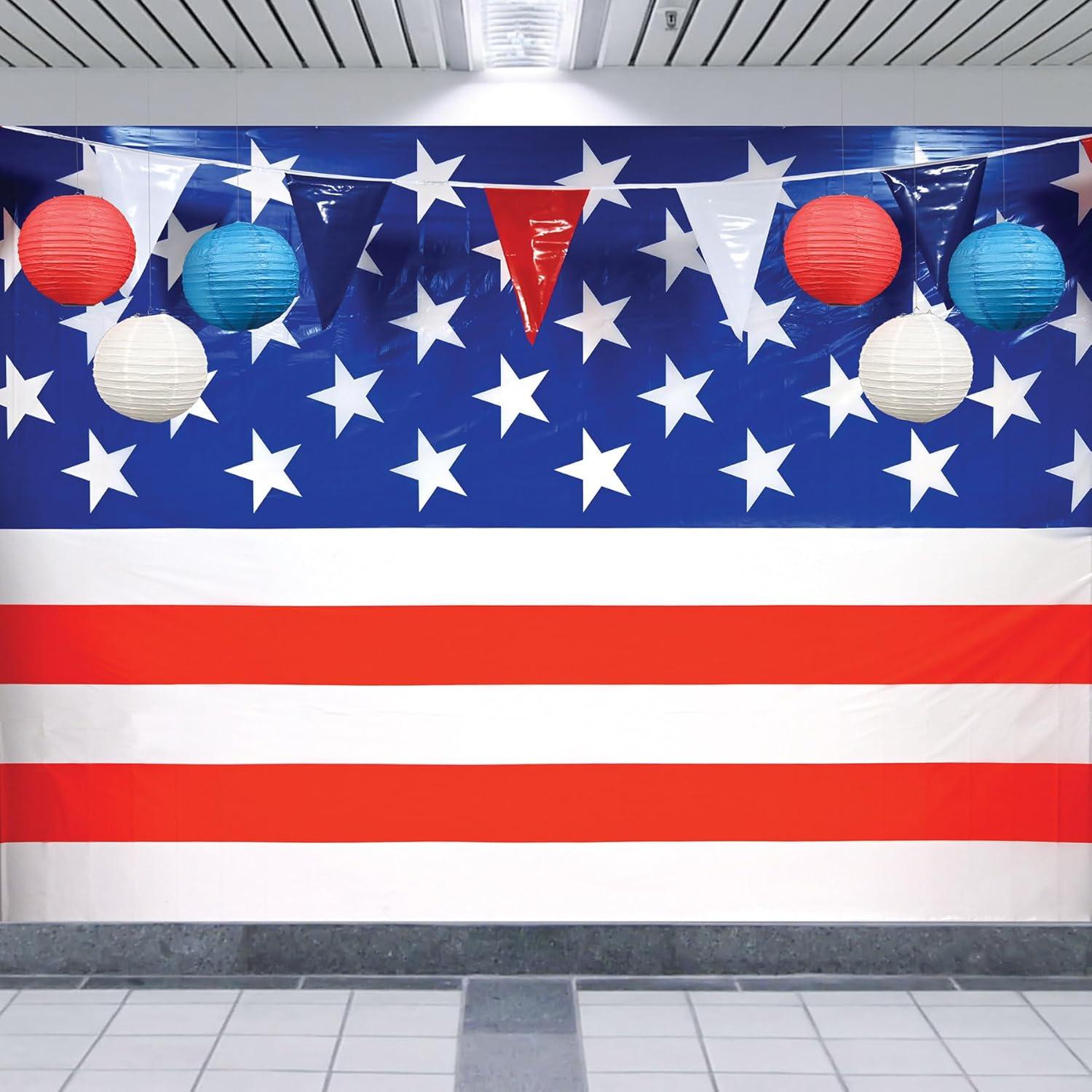image:imageBeistle Paper Lanterns RedBlueGreenRedWhiteBlue