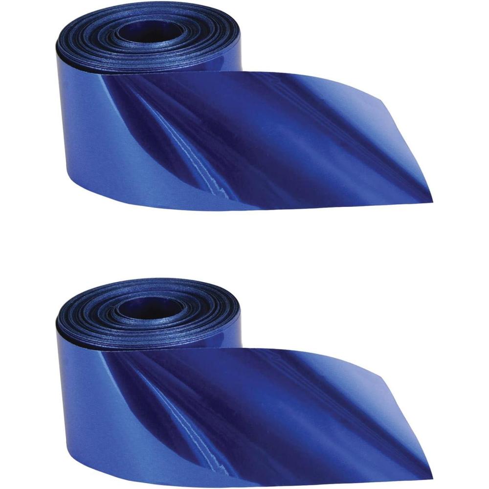 image:imageBeistle 2 Piece Indoor Outdoor Metallic Plastic Birthday Streamers For Graduation Party Supplies Baby Shower Decorations