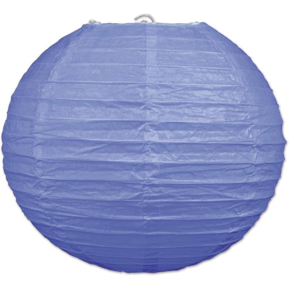 image:imageBeistle Paper Lanterns RedBlueGreenLavender