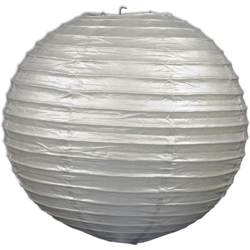 image:imageBeistle Paper Lanterns RedBlueGreenSilver