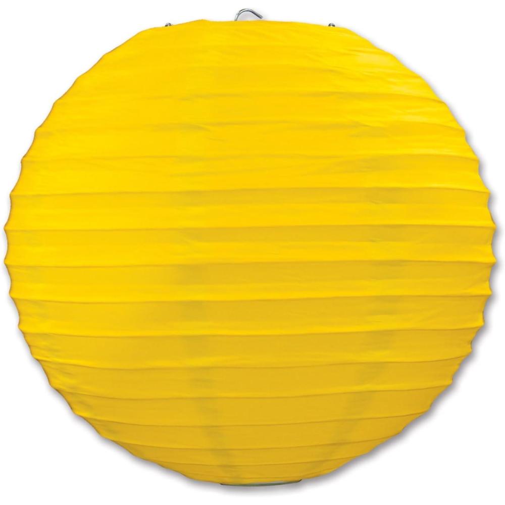 image:imageBeistle Paper Lanterns RedBlueGreenYellow