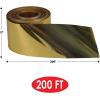 Beistle 2 Piece Indoor Outdoor Metallic Plastic Birthday Streamers For Wedding Receptions, Graduation Parties, New Year’s Eve Decorations