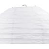 Beistle White Jumbo Paper Lantern Hanging Decoration for Weddings, Bridal Showers, Graduation Parties(1 piece)