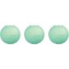 Beistle Paper Lanterns (Red/Blue/Green)(Mint Green)