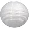 Beistle White Jumbo Paper Lantern Hanging Decoration for Weddings, Bridal Showers, Graduation Parties(1 piece)