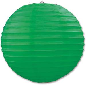 Beistle Paper Lanterns (Red/Blue/Green)(Green)