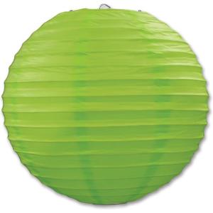 Beistle Paper Lanterns (Red/Blue/Green)(Light Green)