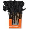Beistle 36-Piece Glittered Black Roses, 24-Inch
