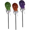 Beistle Glittered Plastic Skulls with Stick