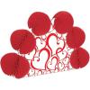 Valentine Pop-Over Centerpiece (different design front & back) Party Accessory  (1 count) (1/Pkg)