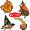 Beistle Vintage Halloween Decoration Bundle – Jointed Goblin, Scratch Cat, and Classic Cutouts, Retro Party Wall Décor, Collectible Double-Sided Printed Decorations for Nostalgic Halloween Parties