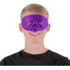 Beistle 24-Pack Half Mask, Purple Metallic Halloween Masquerade Costume Accessory with Elastic, Phantom Face Cover for Parties & Gatherings, One Size