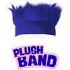 Beistle Blue Hairy Headbands – 2-Pack Fluffy Faux Hair Wig Costume Accessories, Sports Fan Headwear, Team Spirit Wear, Color-Themed Events, Pep Rally Outfits, Game Day Party Apparel, Adult Size