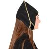 Beistle Felt Pirate Hats – 2 Count, Costume Accessory with Skull and Crossbone Design for Pirate-Themed Celebrations, Adventure Parties, Halloween Costumes, Cosplay and Festivals