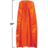 Beistle Orange Fabric Capes – 2 Pack, Lightweight Polyester Costume Capes with Tie Closures, Hero Accessories for Halloween, Cosplay, Theatrical Costumes, Group Themes & Photo Booth Props, 30″