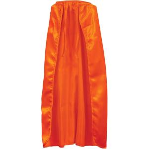 Beistle Orange Fabric Capes – 2 Pack, Lightweight Polyester Costume Capes with Tie Closures, Hero Accessories for Halloween, Cosplay, Theatrical Costumes, Group Themes & Photo Booth Props, 30″