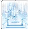 Beistle 7′ x 6′ Winter Wonderland Photo Prop, Snowy Background for Christmas Parties, Prom Décor- Holiday Celebrations