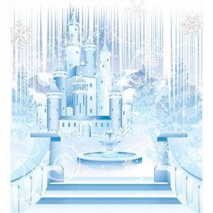 Beistle 7′ x 6′ Winter Wonderland Photo Prop, Snowy Background for Christmas Parties, Prom Décor- Holiday Celebrations