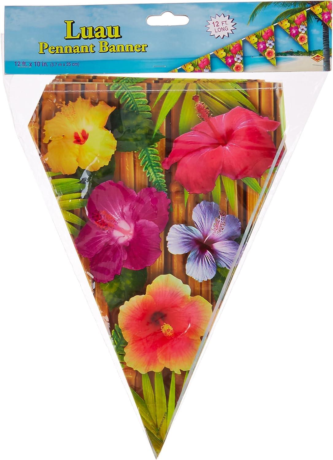 image:imageLuau Pennant Banner Party Accessory 1 count 1Pkg1