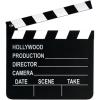 Beistle Movie Set Director’s Clapboard with Chalk