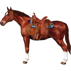 Jointed Horse Party Accessory (1 count) (1/Pkg)(Horse – 1 Piece)