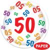 Beistle 60 Plates(“50” Plates)