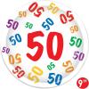 Beistle 60 Plates(“50” Plates)