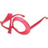 40 Metallic Fanci-Frames (asstd blue, purple, red) Party Accessory  (1 count) (1/Pkg)