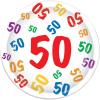 Beistle 60 Plates(“50” Plates)