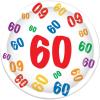Beistle 60 Plates(“60” Plates)