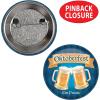 Beistle 6 Piece 2″ Metal Oktoberfest Button Pins Bavarian Style German Themed Party Supplies