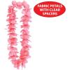 Beistle Silk ‘N Petals Island Oasis Hawaiian Leis, 3- Count Tropical Theme Luau Party Favor Accessories for Weddings, Birthdays and Events