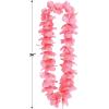 Beistle Silk ‘N Petals Island Oasis Hawaiian Leis, 3- Count Tropical Theme Luau Party Favor Accessories for Weddings, Birthdays and Events