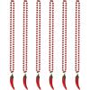 Beistle Beads with Chili Pepper Medallion, 36-Inch(6 piece)
