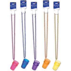 Beads with Glass Assorted Colors
