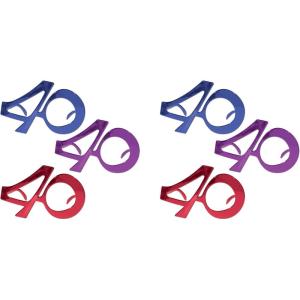 Beistle , 6 Piece “40” Fanci-Frames, One Size Fits Most