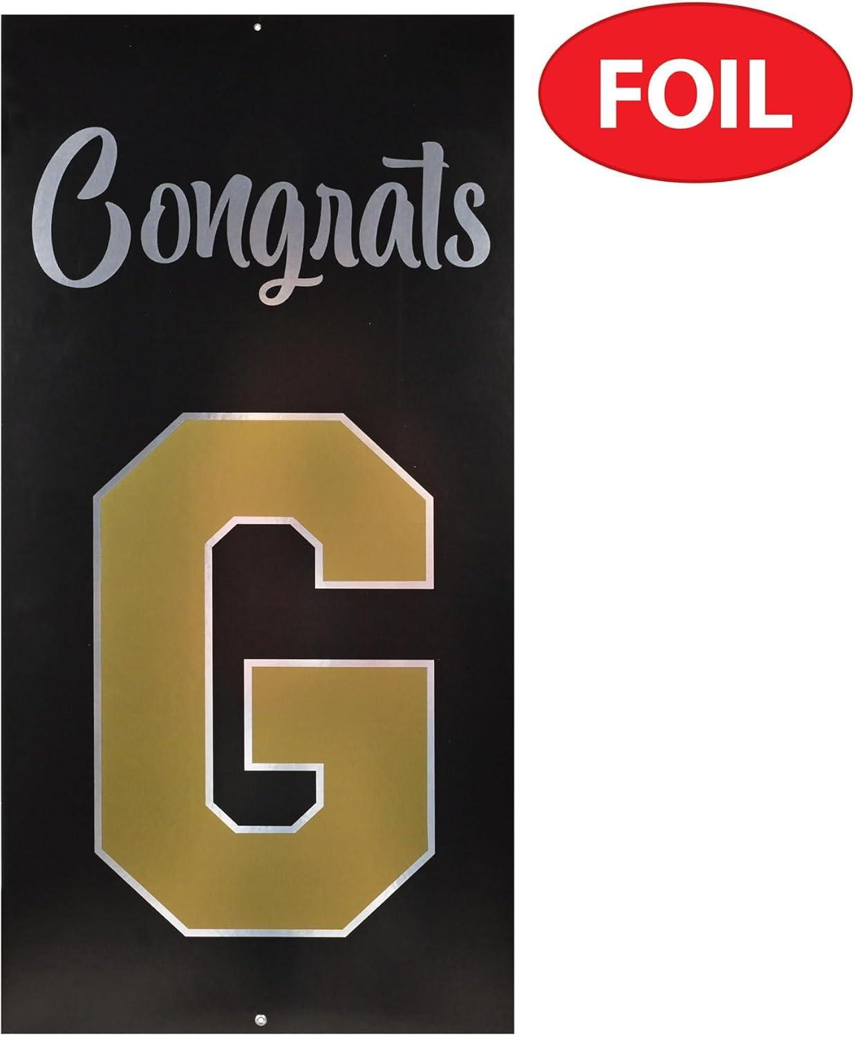 image:imageBeistle 4 Piece Jointed Graduation Decorations Cutouts 6 Class of 2024 amp Congrats Grad