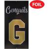 Beistle 4 Piece Jointed Graduation Decorations Cutouts, 6’ – Class of 2024 & Congrats Grad