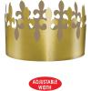 Beistle 66054 72-Pack Gold Foil Fleur De Lis Crowns