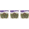 Beistle Feathered Mask with Stick(Mardi Gras Costume Mask)