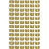 Beistle 66054 72-Pack Gold Foil Fleur De Lis Crowns